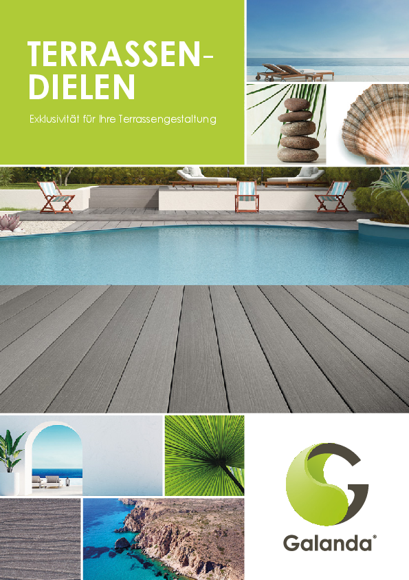 Galanda Broschüre Terrassendielen