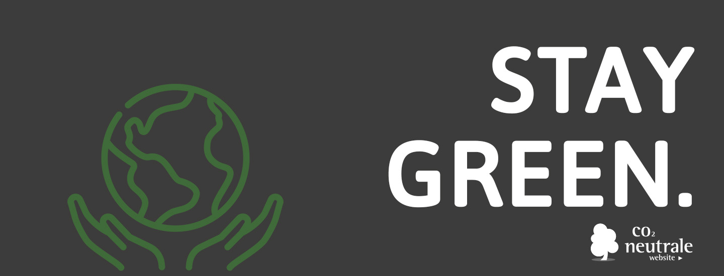 Unsere Webseite ist CO2-Frei!